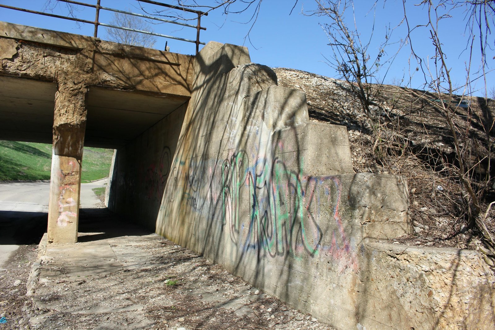 East abutment